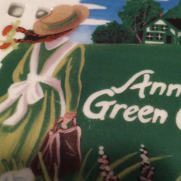 Anne of green gables plate hand decorated - Picture 7 of 8